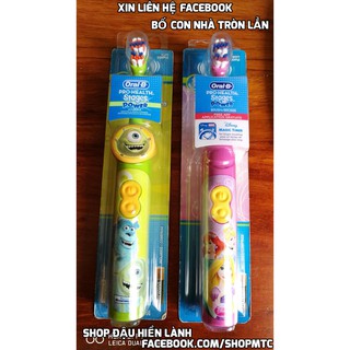 Bàn chải đánh răng điện Disney của Oral-B xuất Mỹ cho bé