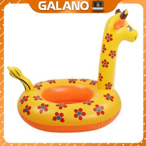 Phao Bơi Xỏ Chân Trẻ Em GALANO Chống Lật An Toàn Cho Bé Hình Động Vật Dễ Thương SS-001040