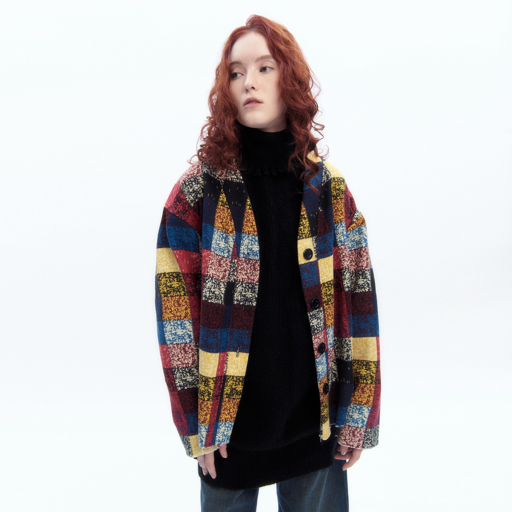 Áo khoác cardigan Ross Studio cổ chữ V - 9D CARDIGAN - ROSS STUDIO
