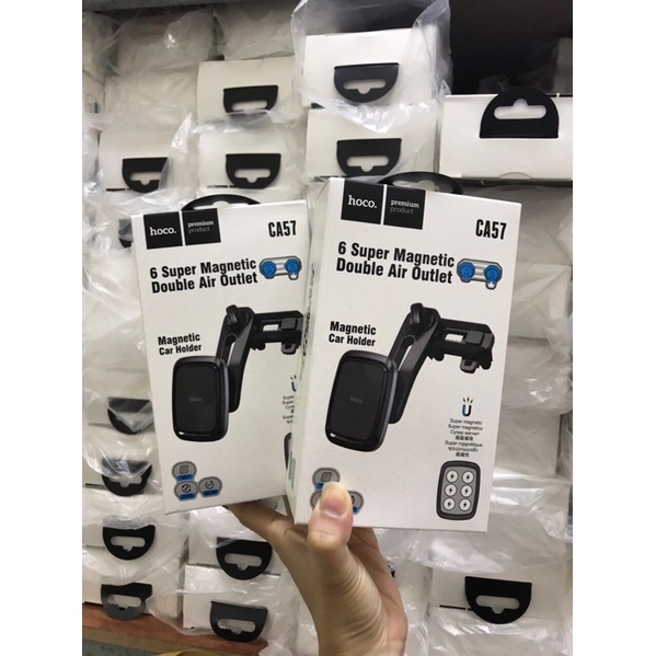 (HOT) Đế điện thoại nam châm gắn cửa gió ô tô xe hơi HOCO CA57
