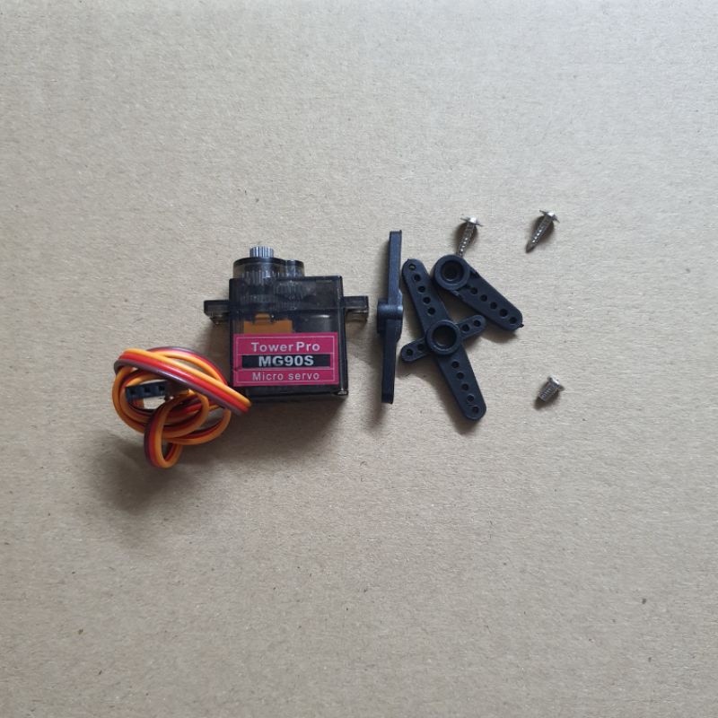 Servo tím MG90S nhông hỗn hợp cho máy bay