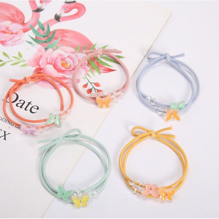 Dây Buộc Tóc Co Giãn Thời Trang Hàn Quốc Cho Nữ