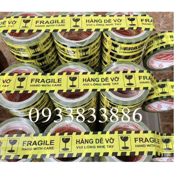 "HÀNG DỄ VỠ" "BĂNG KEO IN CHỮ"