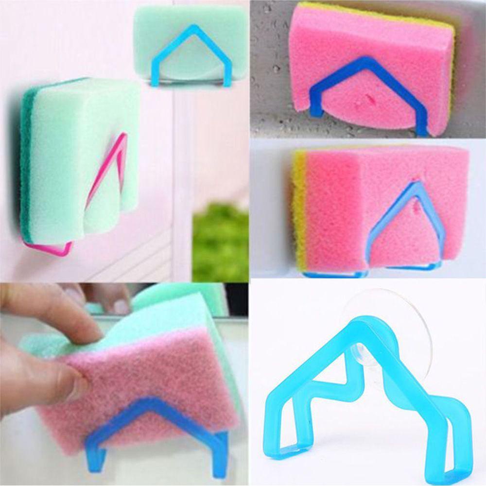 Set 2 Giá Đỡ Mút Rửa Chén Không Gấp Tiện Dụng