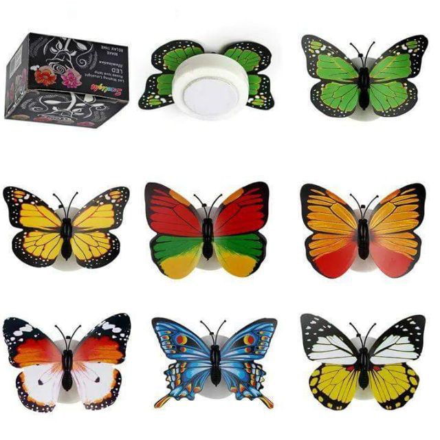 Đèn Led Con Bướm Dán Tường - Cực Đẹp