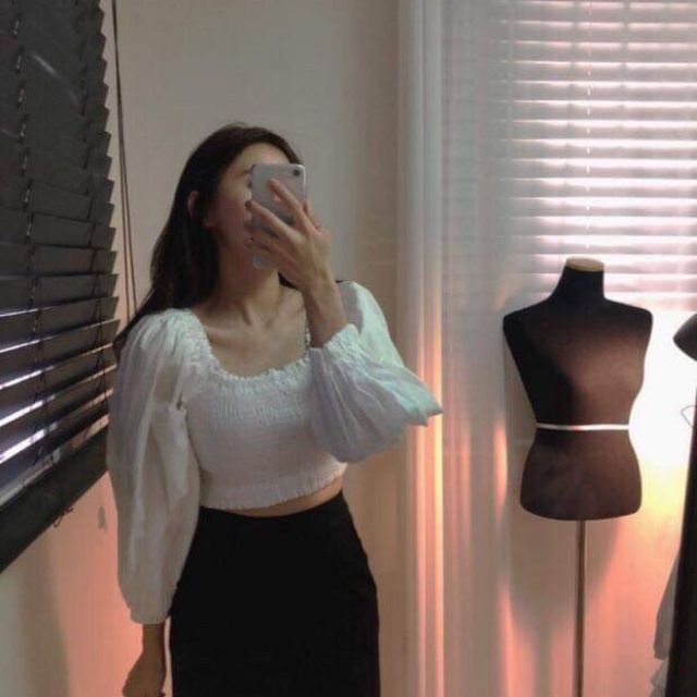 ÁO CROPTOP TRỄ VAI ( HÀNG QUẢNG CHÂU ULZZANG)