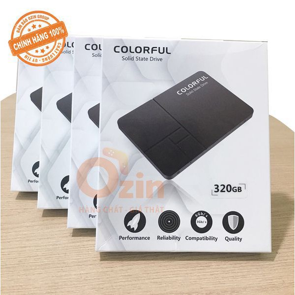 Ổ cứng SSD 320GB Colorful 2.5 inch SATA NWH Phân phối - bảo hành 3 năm | BigBuy360 - bigbuy360.vn
