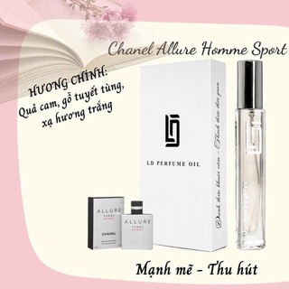Tinh dầu nước hoa pháp nam ld perfume oil