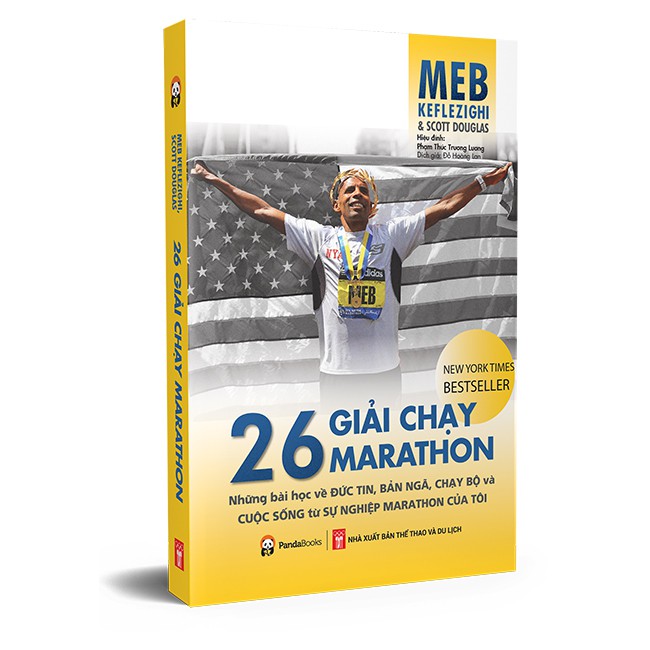 Sách - 26 giải chạy marathon - PANDABOOKS - Chạy để chiến thắng