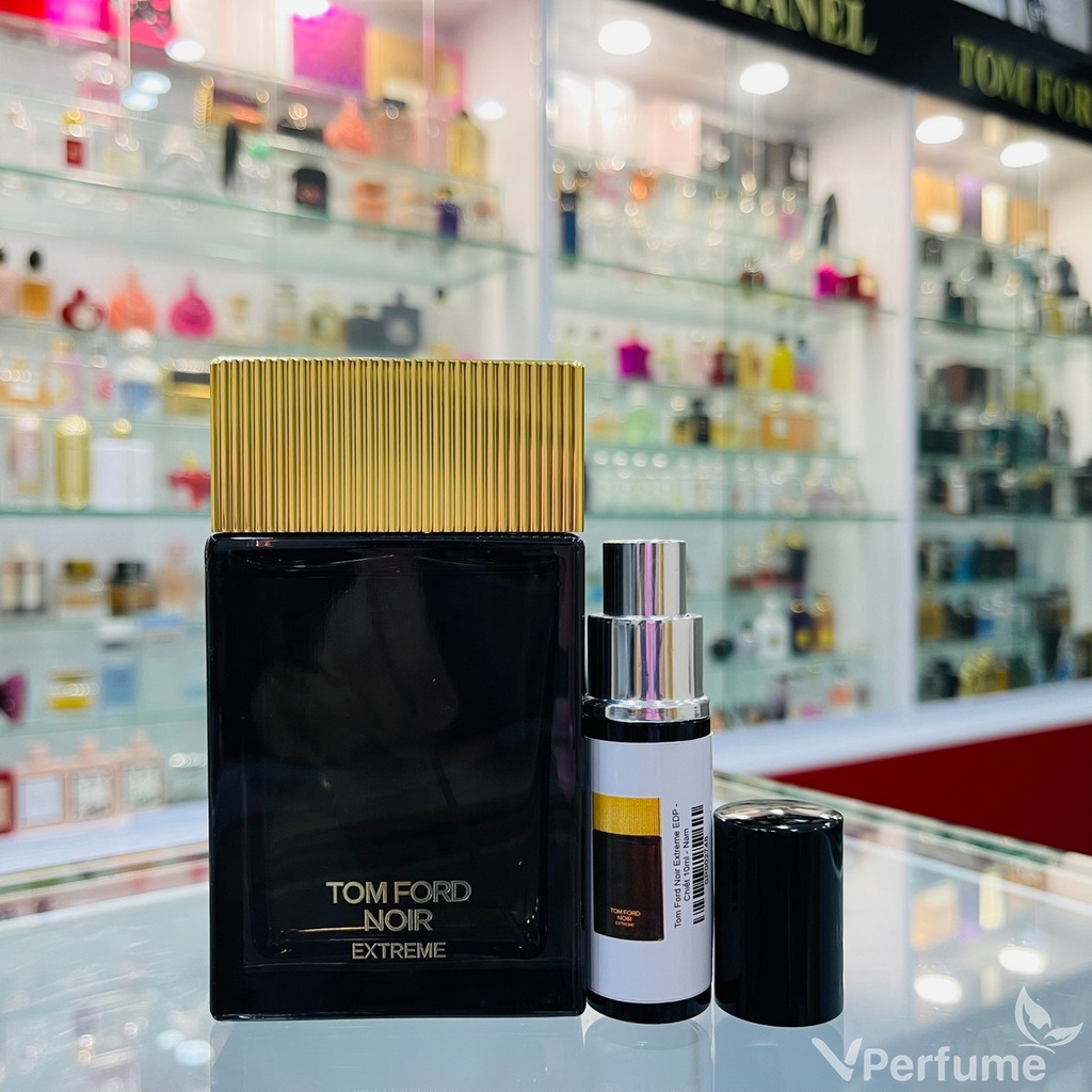 10ml Nước Hoa Nam Tom Ford Noir Extreme EDP - Hương vani và Kujfi nam tính, quyến rũ