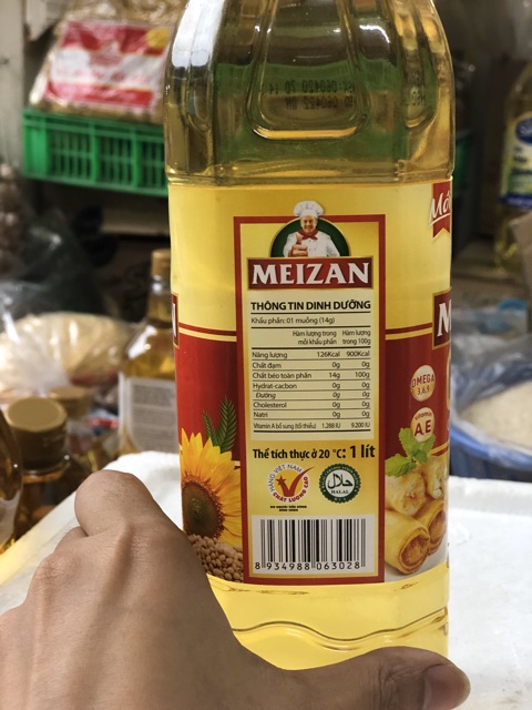 DẦU ĂN MEIZAN GOLD 400ML- 1L CÔNG THỨC VÀNG - DẦU ĂN CAO CÂP