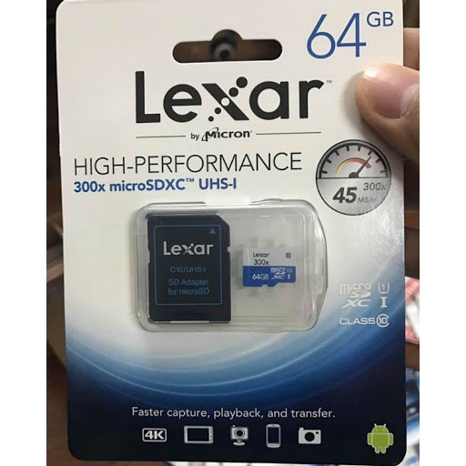 Thẻ Nhớ Lexar 32GB , 64GB , 128GB