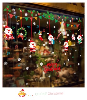 Decan dán trang trí Noel