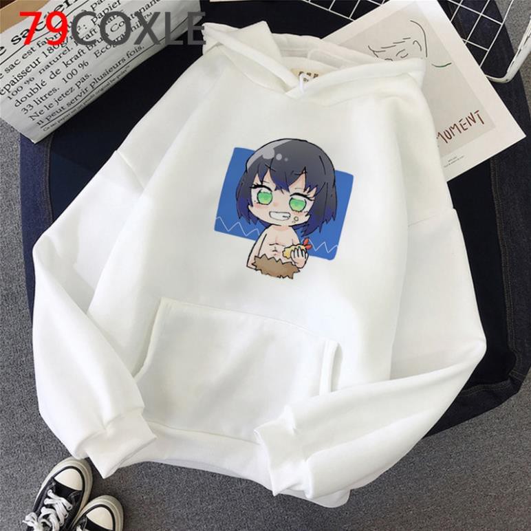 Áo Hoodie Họa Tiết Hoạt Hình Tanjiro Kamado Kimetsu No Yaiba Phong Cách Nhật Bản Thời Trang Mùa Đông Cho Nam