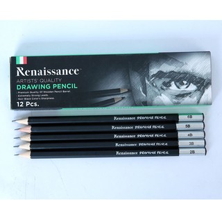 🌼[ MƯA KHUYẾN MÃI ]Bút chì mỹ thuật Renaissance (Cây)