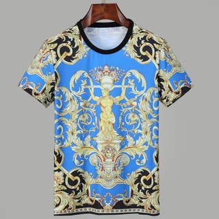 Áo Thun Tay Ngắn Dáng Rộng In Họa Tiết Độc Đáo Thời Trang Cho Cặp Đôi Size 3xl