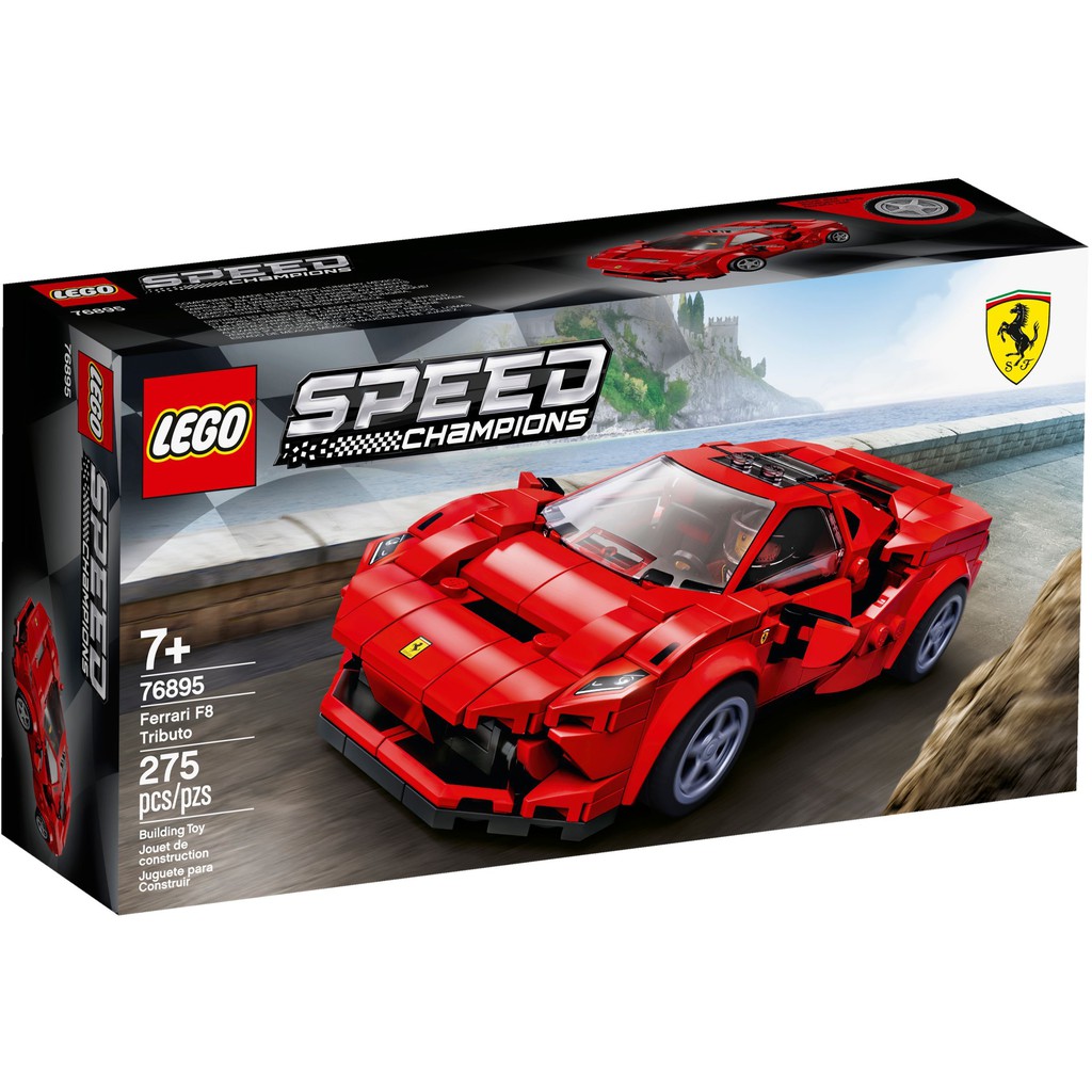 LEGO 76895 Speed Champions - Siêu Xe Ferrari F8 Tributo