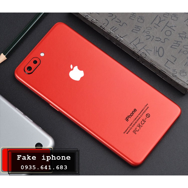 miếng dán skin Realme C1 giả iphone 7 plus