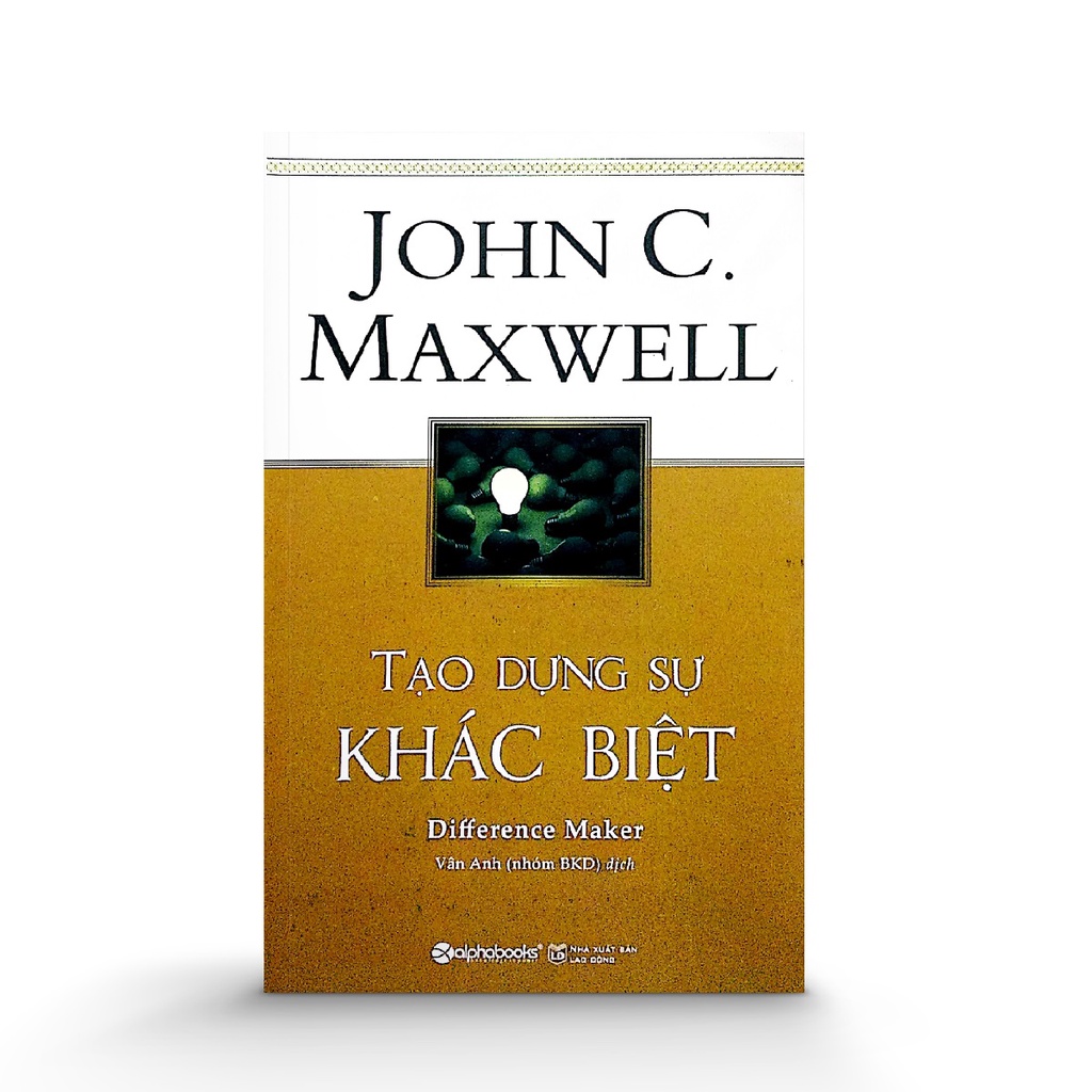 Sách Alphabooks - Tạo Dựng Sự Khác Biệt (Difference Maker)