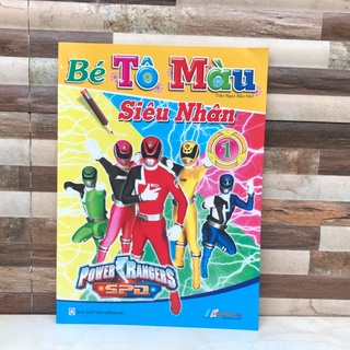 Bé tô màu siêu nhân