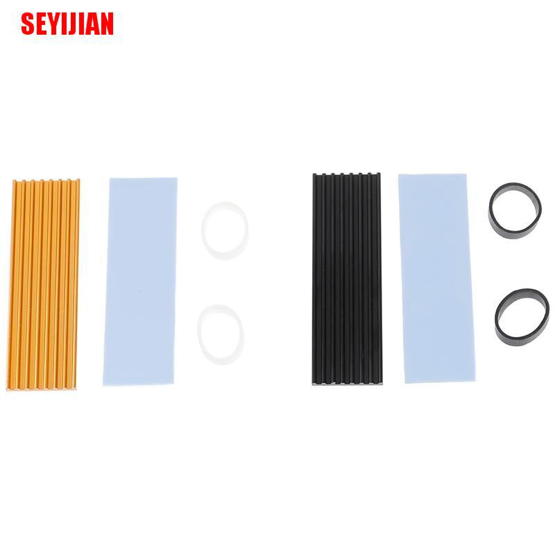 (SEY) Pure Aluminum Cooling Heatsink Thermal Pad For N80 Nvme M.2 Ngff 2280 Pci-E Ssd