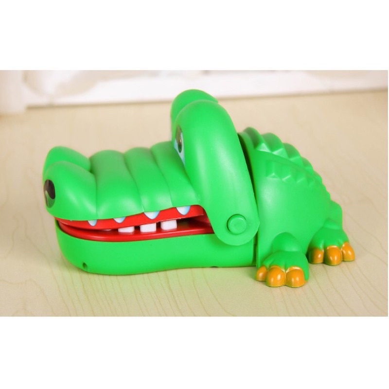 Đồ chơi cá sấu cắn tay , Đồ chơi khám răng cá sấu cắn tay loại to cho bé tăng cường phản xạ, tập trung thiết kế bền đẹp