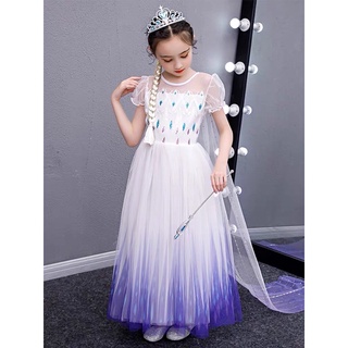 💜Đầm Váy Elsa Công Chúa Tuyết Halloween Phiên Bản Tím 💜