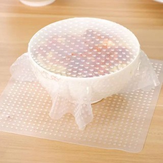 cOMBO 4 miếng Màng bọc thực phẩm silicon
