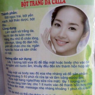 Bột đắp mặt