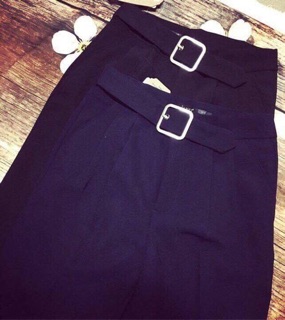 QUẦN BAGGY ĐAI VUÔNG CÔNG SỞ