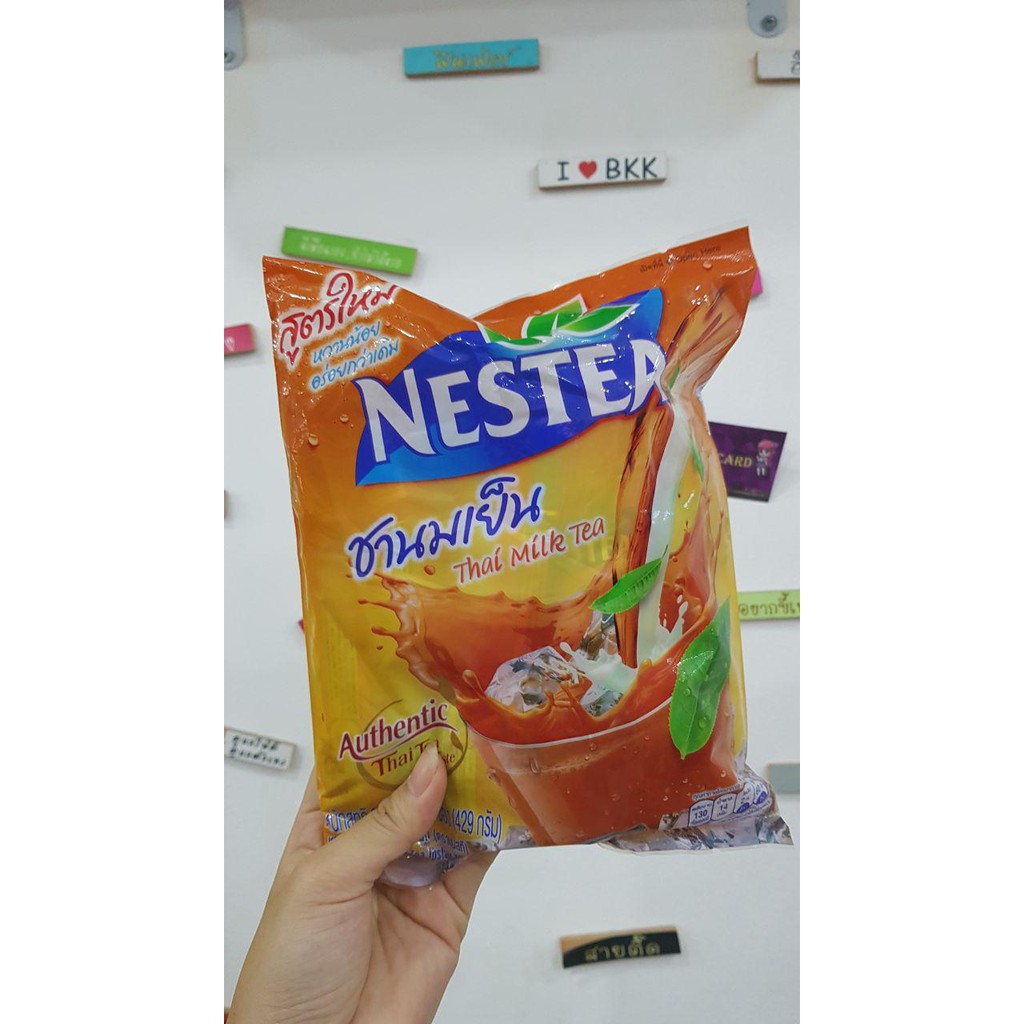 Trà sữa thái Nestea uống liền 13 gói