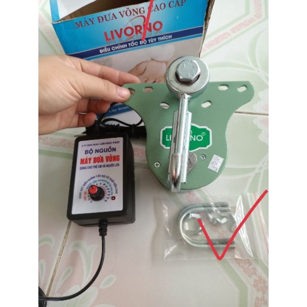 Bộ ốc vít gắn máy đưa võng vào võng