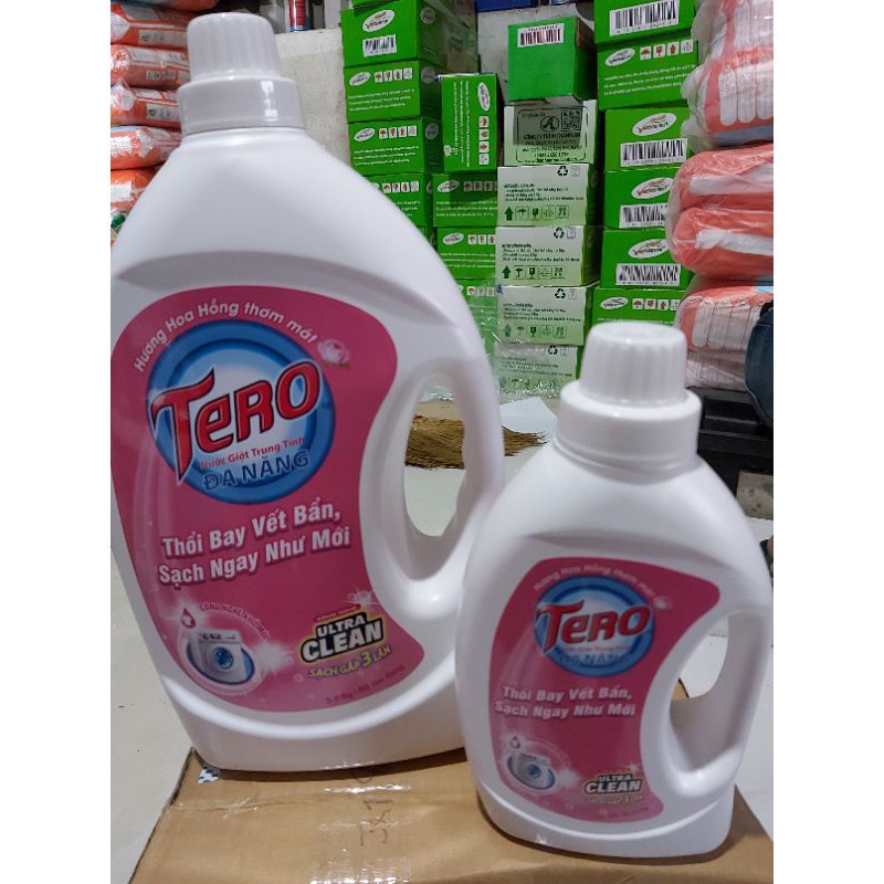 [Mua 1 tặng 1] Nước giặt Tero 3.8L - tặng kèm chai 1L