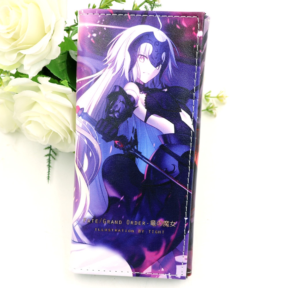 Ví Dài Da PU In Hình Nhân Vật Jeanne d'Arc Trong Game Fate Grand Order