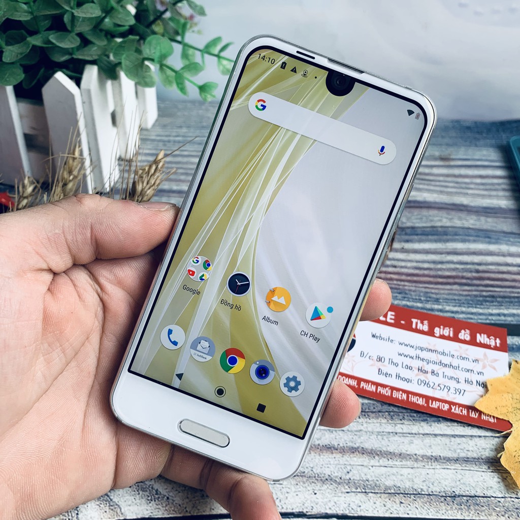 Điện Thoại Sharp Aqous R Compact 701SH -Chip 660,Ram 3GB ,Tiếng Việt Đầy Đủ, Tặng Ốp Lưng | BigBuy360 - bigbuy360.vn