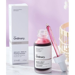 The Ordinary AHA 30% + BHA 2% Peeling Solution - Giải Pháp Giúp Giảm Vết Thâm, Da Sần Mụn, Lỗ Chân Lông 30ml