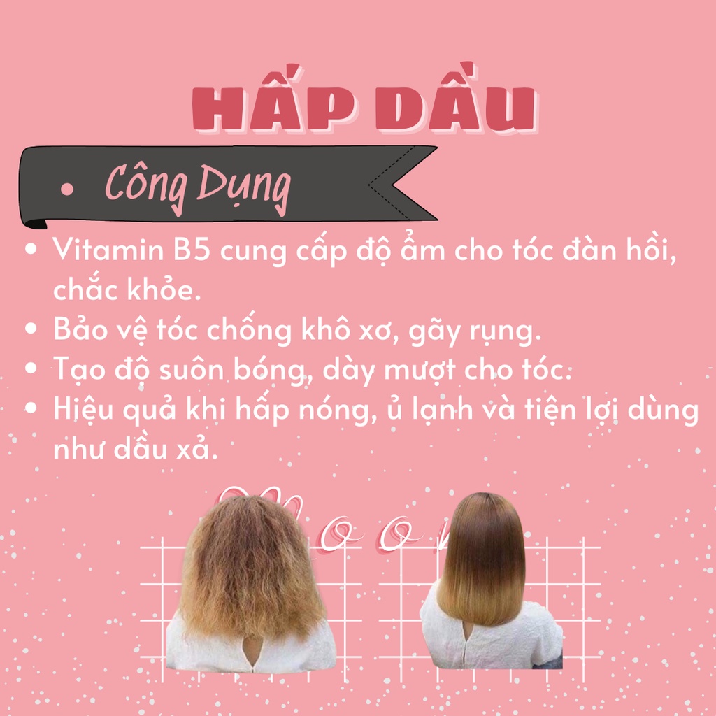 Hấp dầu siêu dưỡng Lavox M PROS | Phục Hồi Tóc Uốn Nhuộm Duỗi | Hư Tổn