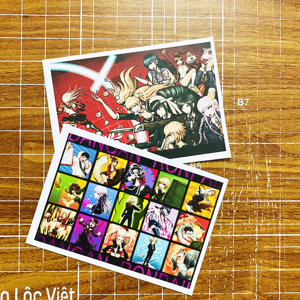 Bộ 20 tấm postcard anime Danganronpa: Trigger Happy Havoc