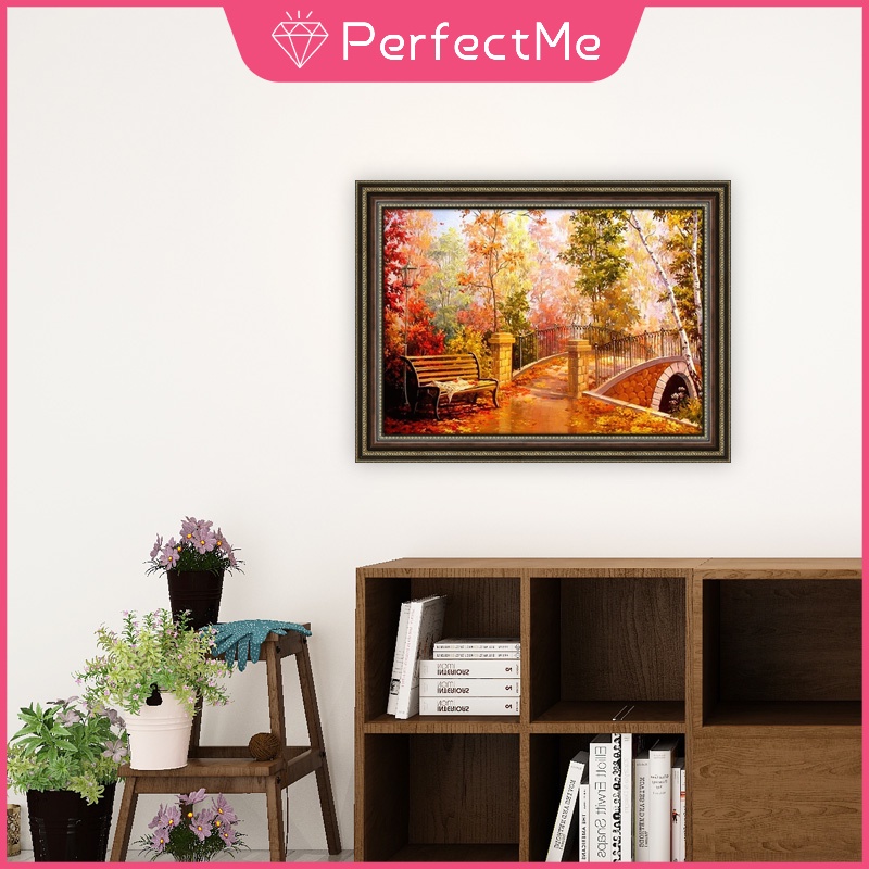 Bộ Tranh Đính Đá 5D Tự Làm 40x30cm Họa Tiết Phong Cảnh Độc Đáo Trang Trí Nhà Cửa