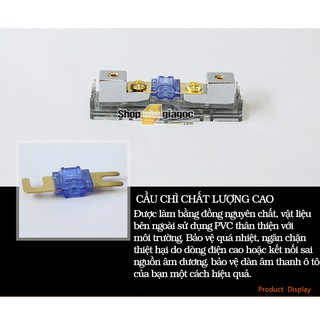 Cầu Chì Âm Thanh Ô Tô 12V 60A