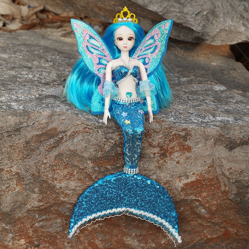 Đồ Chơi Hóa Trang Cho Nàng Tiên Cá Búp Bê Công Chúa Đồ Handmade Búp Bê Barbie Đồ Chơi Trẻ Em