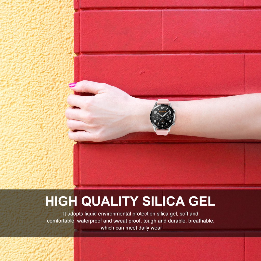 Dây Đeo Silicon Thoáng Khí Cho Đồng Hồ Huawei Gt2 Pro 46mm 42mm Gt 2e Honor Magic Watch 2
