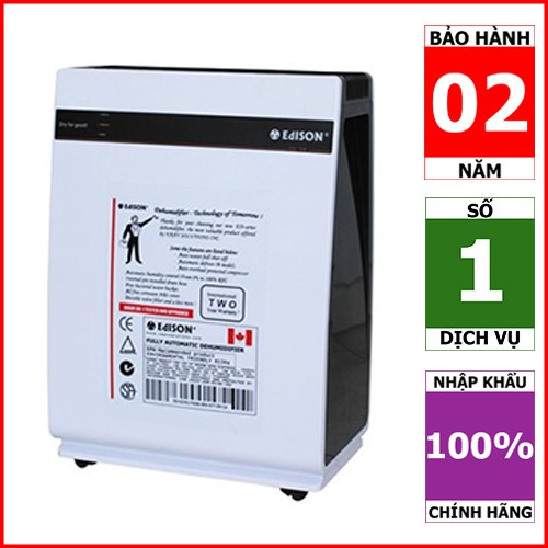 Máy hút ẩm Edison ED-16BE (16lít/ngày - 30m²)