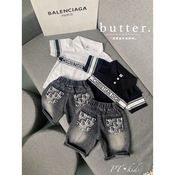 SET BỘ DIOR CHO BÉ TRAI