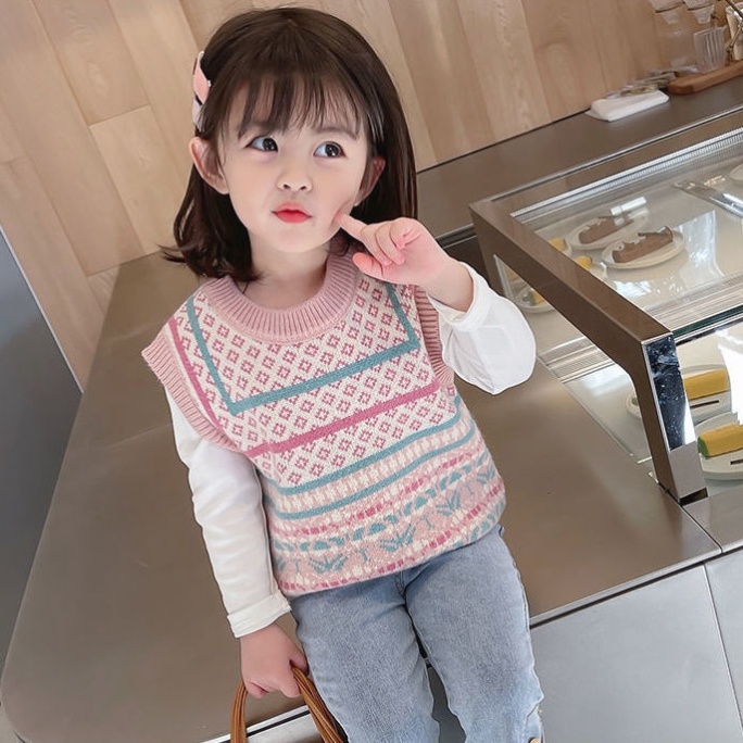 Áo Khoác Len Không Tay Thời Trang Xuân Thu Cho Nữ