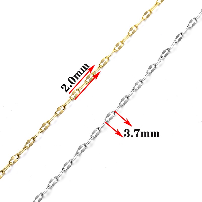 Cuộn Dây Xích 5m Bằng Thép Không Gỉ Dùng Làm Trang Sức diy