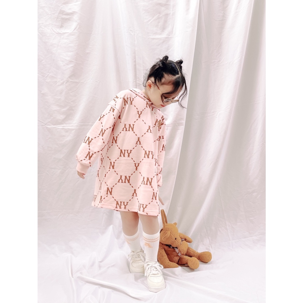 (HÀNG XUẤT XỊN) Váy kid hồng chất nỉ da cá dày siêu đẹp Size 90-150 (từ 9-38kg)  Vì là váy nên dễ mặc và thoãi mái.