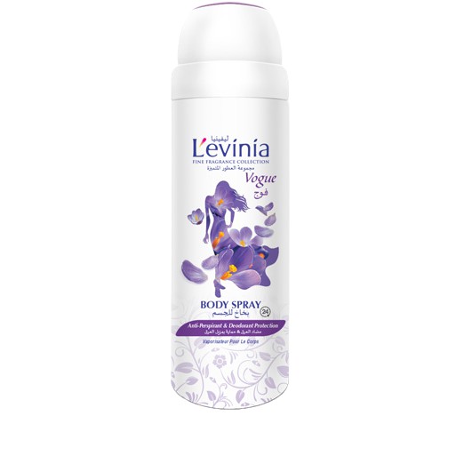 Xịt khử mùi nữ thơm lâu Levinia 200ml