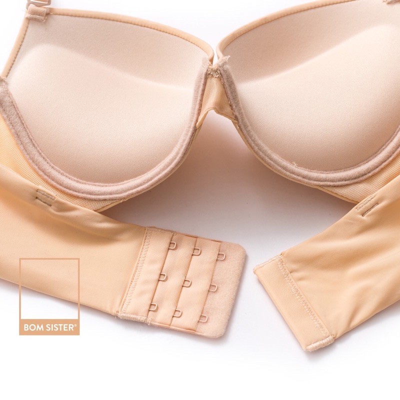 Áo ngực mút dày 4cm nâng ngực bản lưng 3 móc cài nâng ngực mặc áo dài đẹp Lovelyvn 441