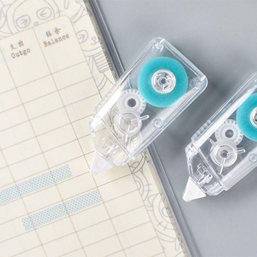 Băng Keo Hai Mặt Mini Siêu Dính Họa Tiết Chấm Bi Trang Trí Sổ Tay